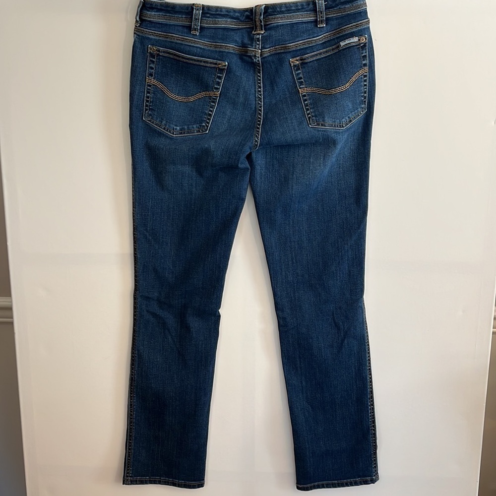 CARHARTT slim fit jeans size 14 straight leg has stretch - Picture 2 of 15